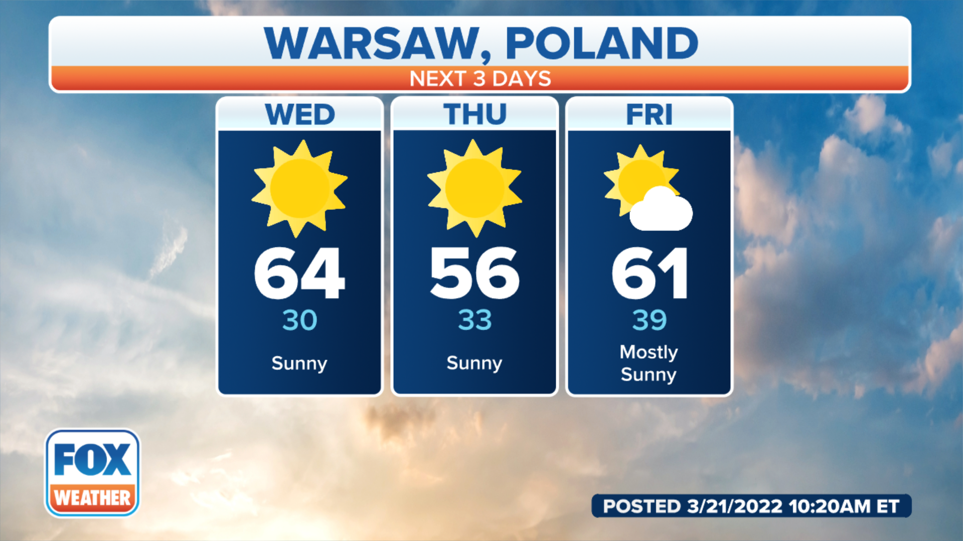 Warm, sunny conditions expected for Pres. Biden’s visit with NATO